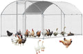 Large Metal Chicken Coop with Run 13.1 x 9.8 x 6.5 ft - Walkin Poultry