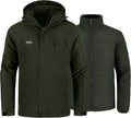 Wantdo Men's 3-in-1 Ski Jacket | Waterproof & Warm Check It Out