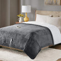 Degrees of Comfort Sherpa Plush Heated Blanket, Full Size - Cozy