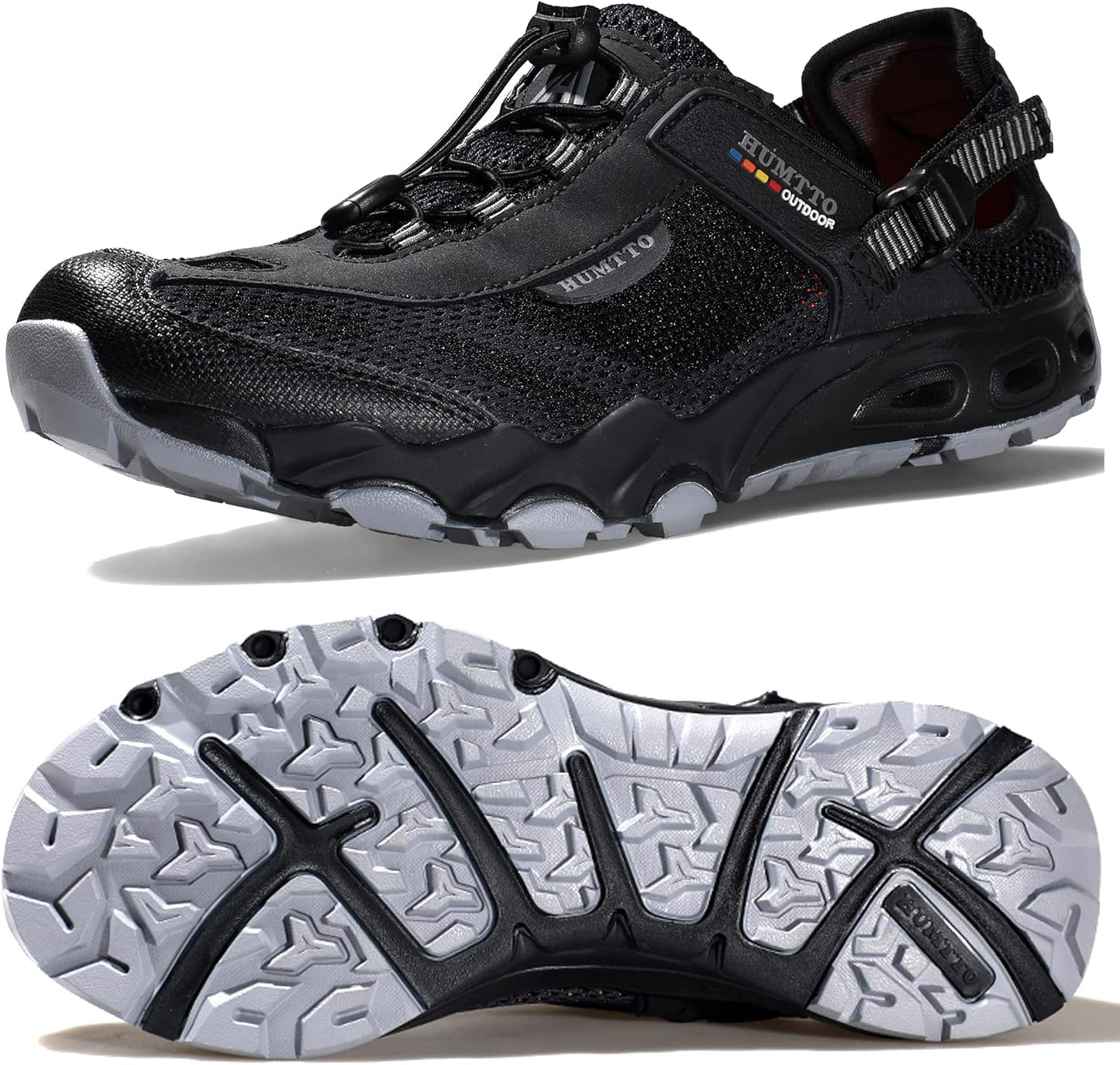 HUMTTO Men's Amphibious Water Shoes for Outdoor Adventures