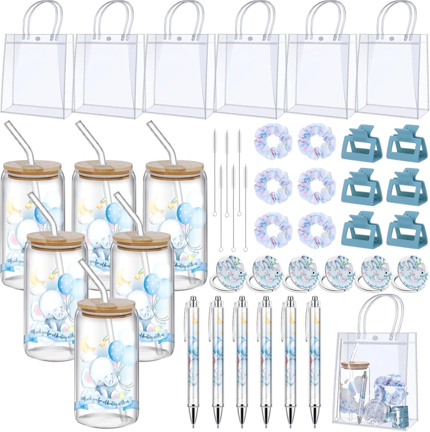 Boao 6 Set Baby Shower Game Prizes for Memorable Events