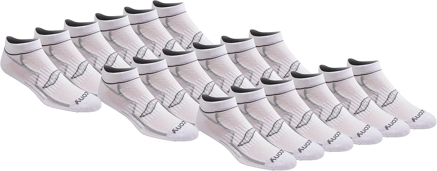 Saucony Men's Rundry Bolt Performance No-show Socks Review