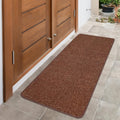 LINLA Camel Coffee Doormat 24x59 in - Super Absorbent Mud Mat
