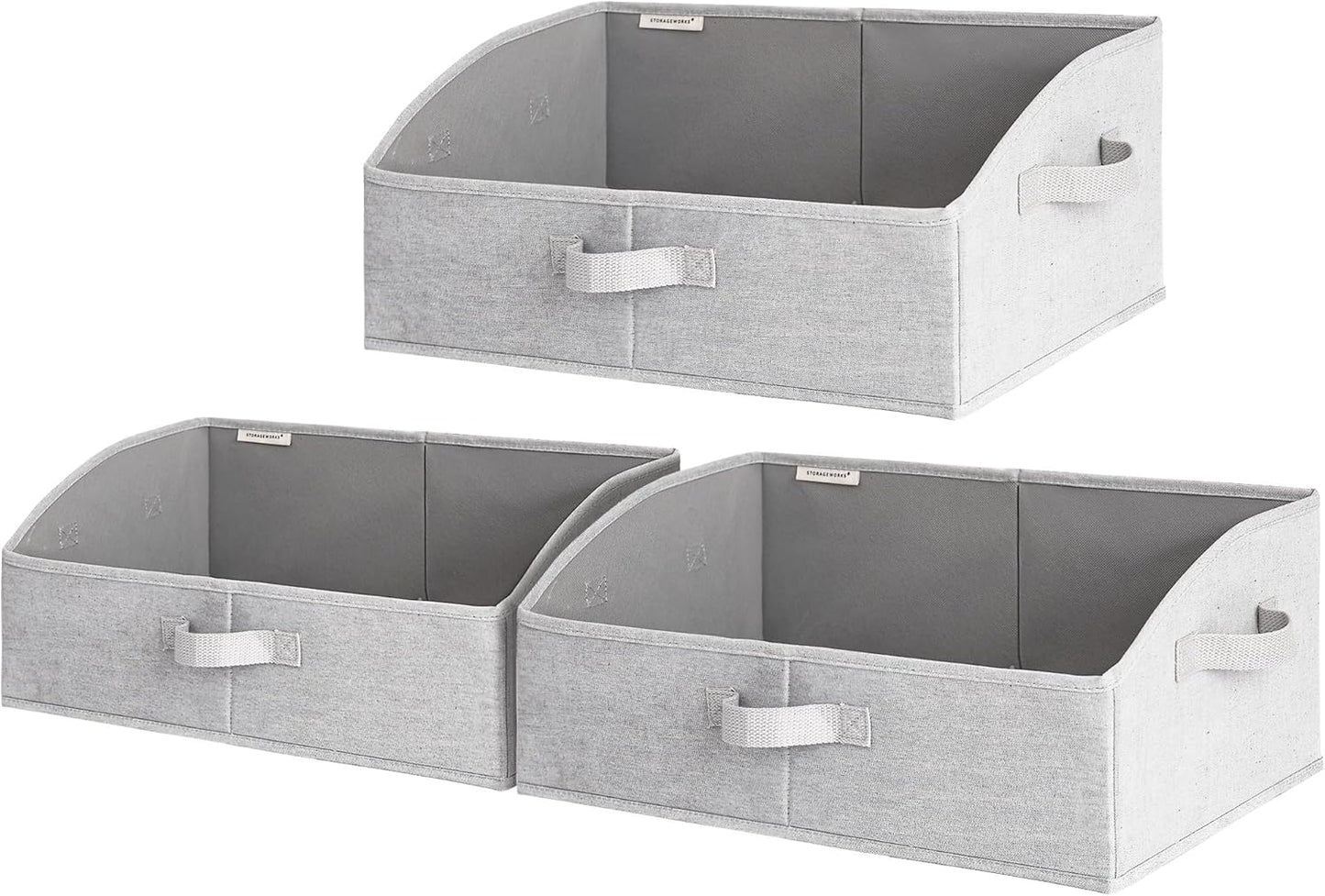 StorageWorks Closet Storage Bins for Easy Organization and Style