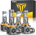 FAHREN H11 9005 LED Bulbs Combo - Brightest 140,000LM Upgrade