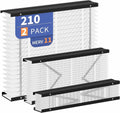 2-Pack 210 Filter Replacement Compatible with AprilAire 210 - MERV 11