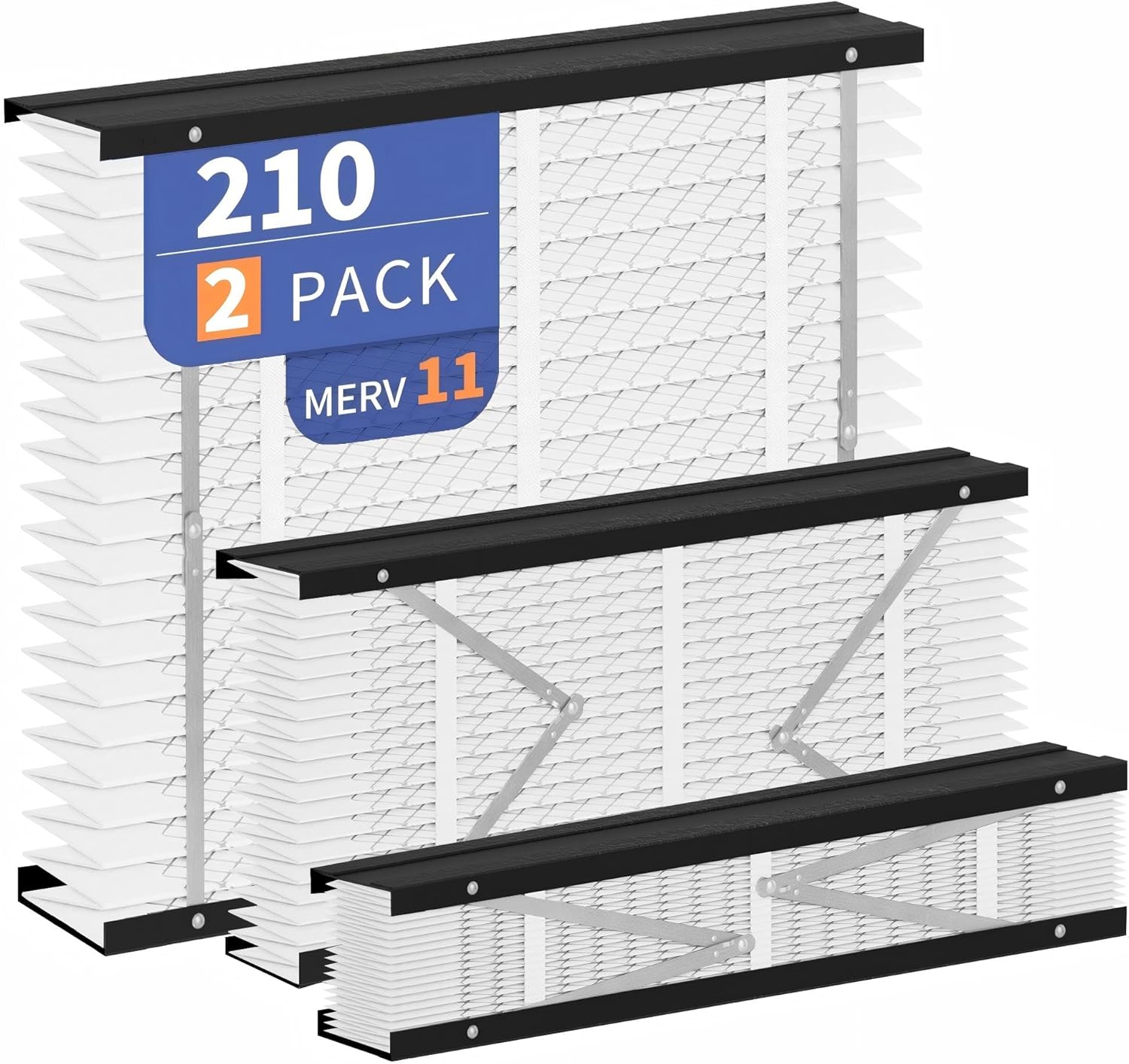 2-Pack 210 Filter Replacement for AprilAire Whole House Purifiers