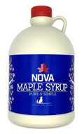 Nova Maple Syrup Pure Grade-A Maple Syrup Half Gallon - Rich, Natural