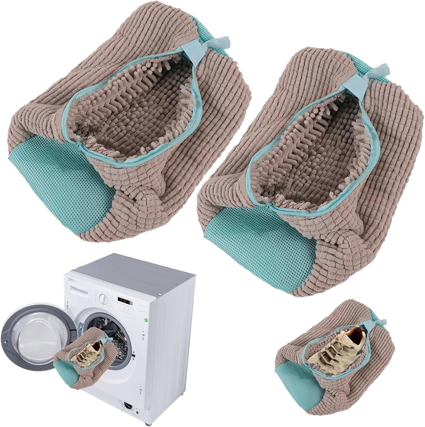 Reus. Bag for All Shoes in Wash & Dryer, Gray