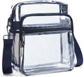 Clear Bag for Stadium Events 12x6x12 Clear Purse - Stadium Approved
