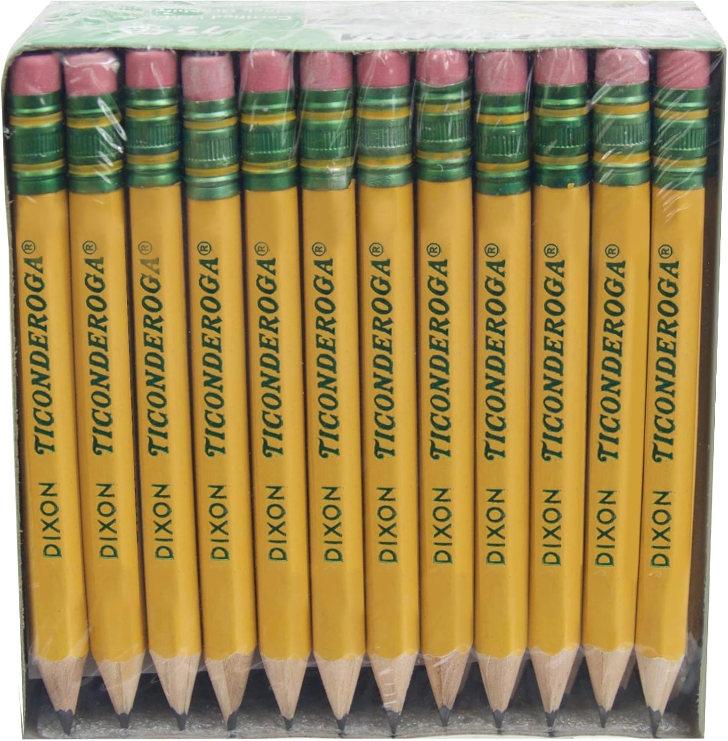 Ticonderoga Golf Pencils Pack of 12 for Smooth Performance