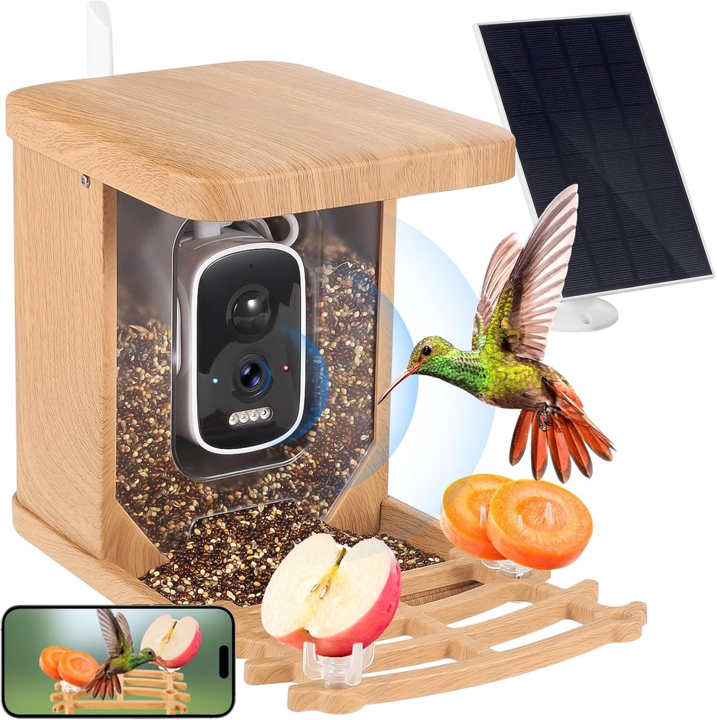 AI Bird Feeder with Camera - Capture Nature's Beauty