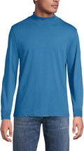Mens Super-T Cotton-Blend Mock Turtleneck Shirt - Slim Fit