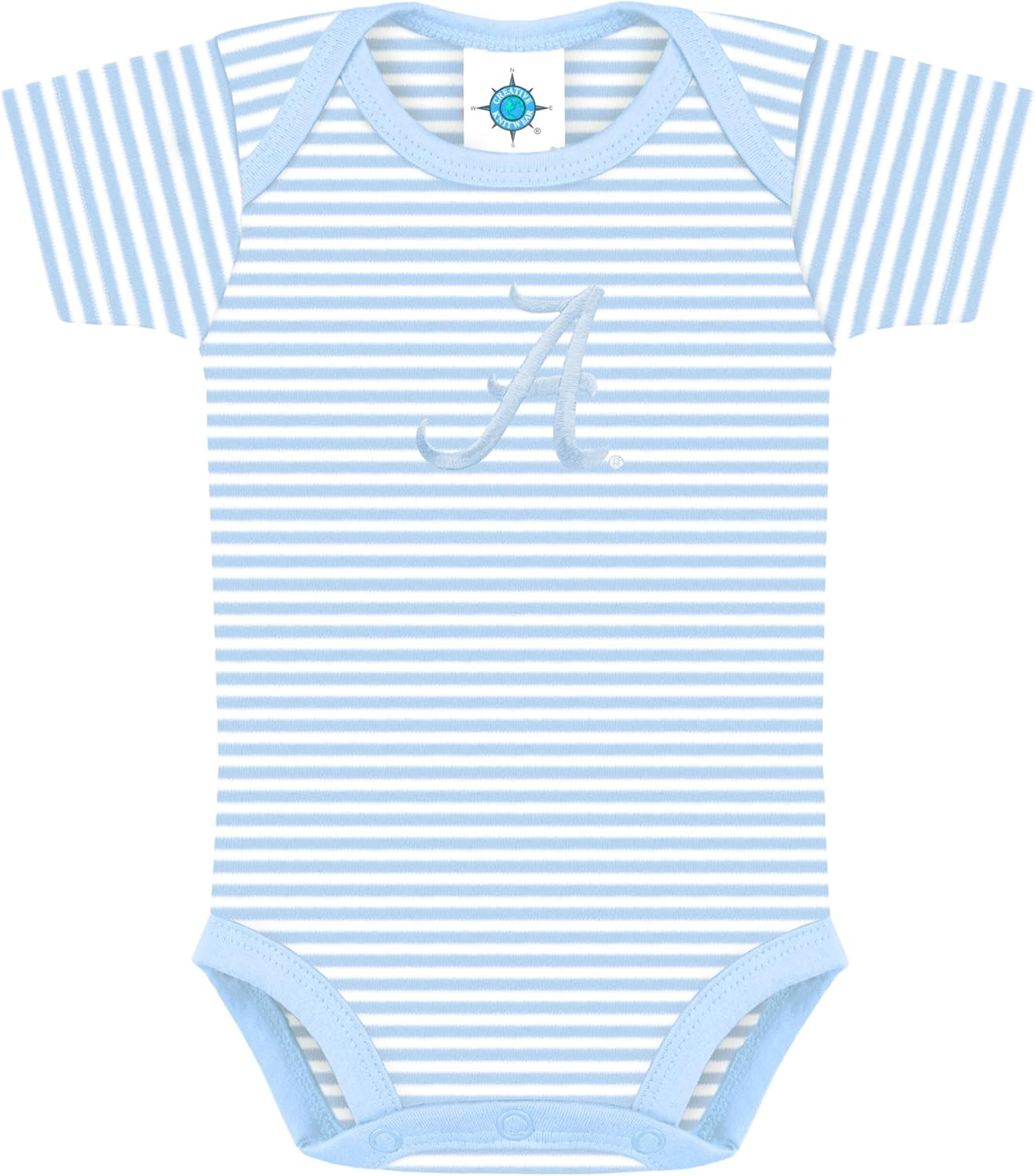 Creative Knitwear College Baby NCAA Infant Striped Bodysuit Review