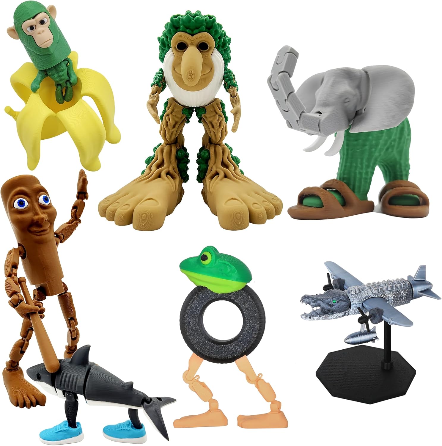 Italian Brainrot Toys Action Figures for Creative Play and Collecting