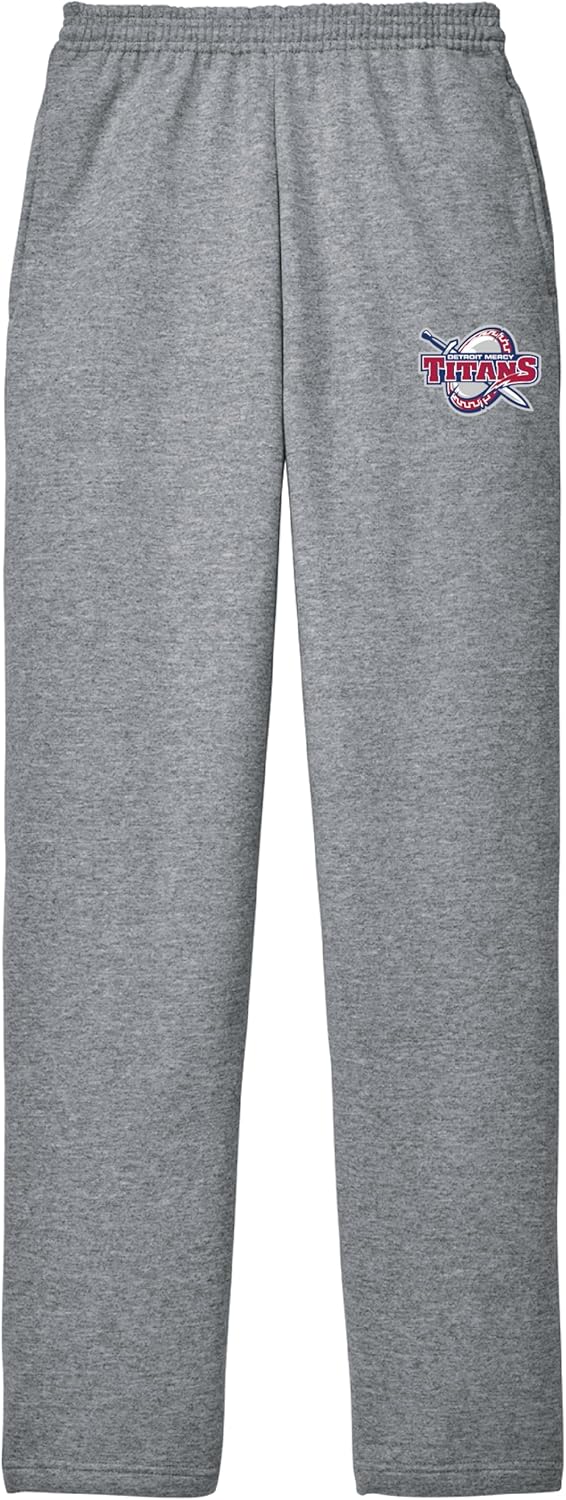 Detroit Mercy Titan Unisex Fleece Sweatpants for Fans