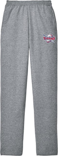 College Fleece Sweatpants Unisex Detroit Mercy - Lightweight Fleece