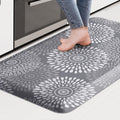 LuxStep Kitchen Mat 20 x 32 in - Cushioned Anti-Fatigue Grey