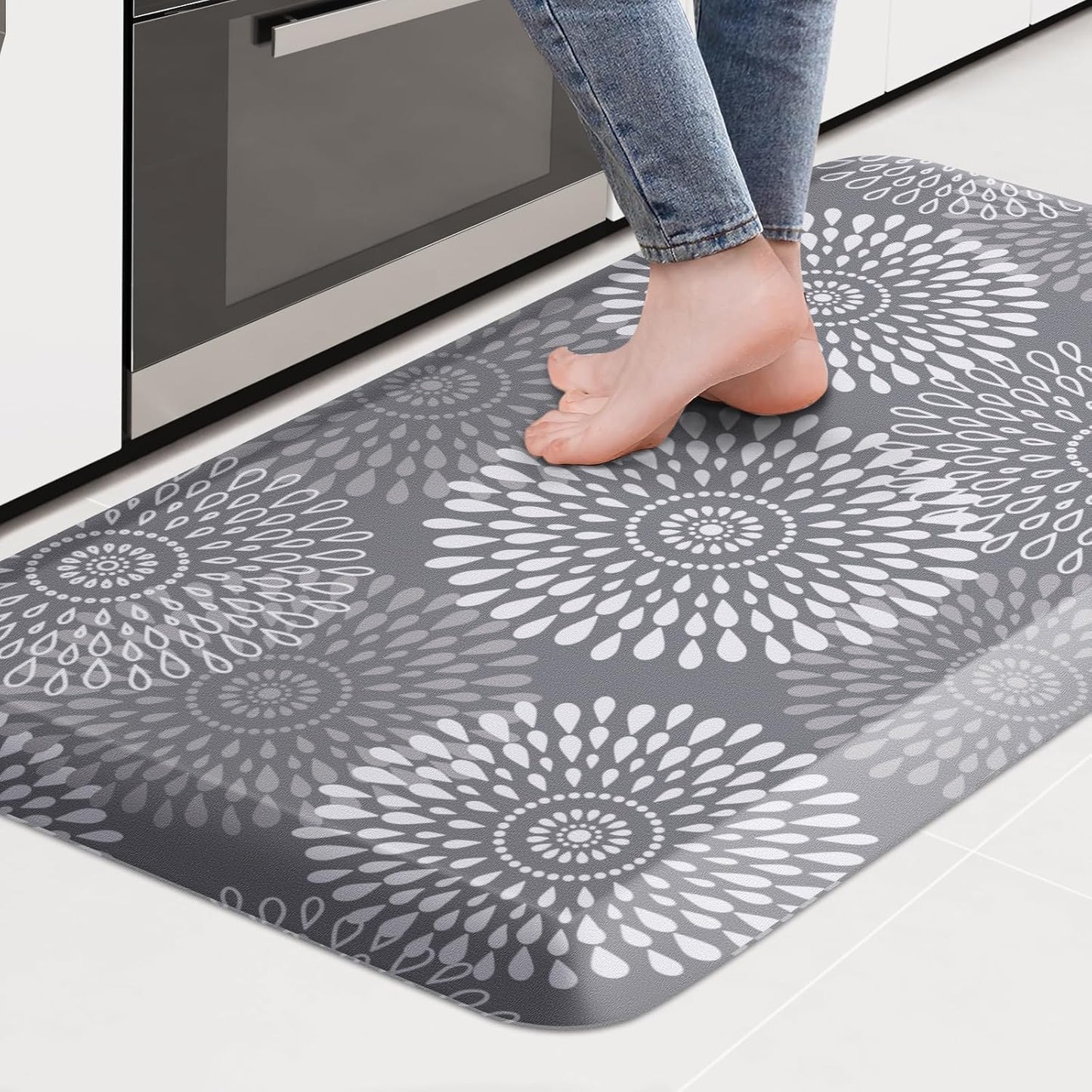 LuxStep Kitchen Mat Waterproof Cushioned Anti-Fatigue Comfort Mat