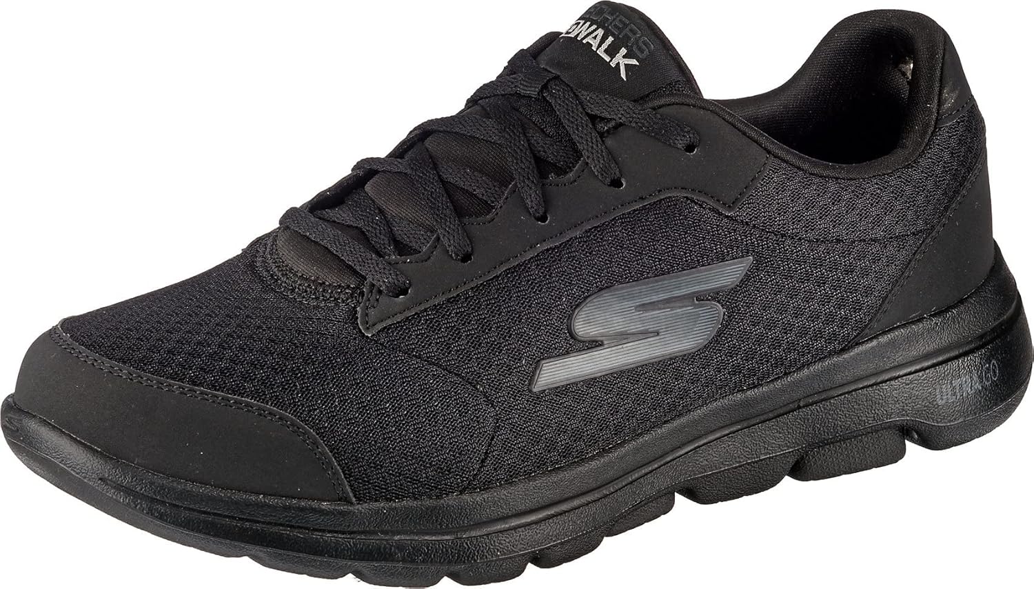 Skechers Go Walk 5 Qualify Athletic Mesh Lace Up Walking Shoes