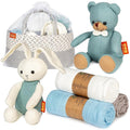 Caddy Basket New Baby Gift Set - Gender Neutral 6 Piece