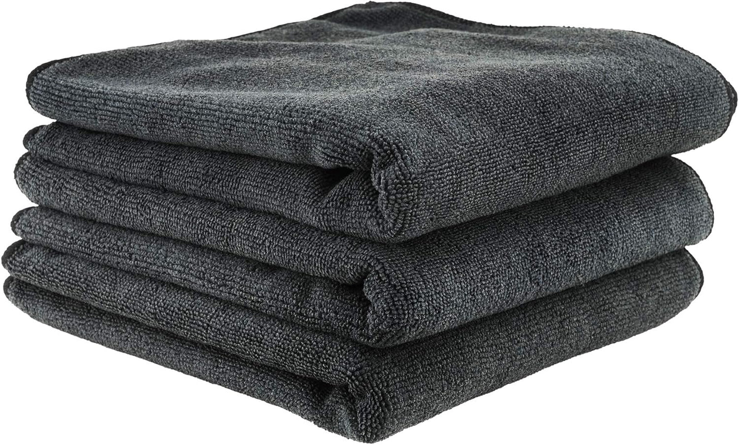 Chemical Guys Professional Grade Microfiber Towels - Safe for Cars, Homes & Pets! 16x16, Pack of 3