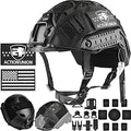ACTIONUNION Airsoft Fast Helmet Set PJ Type Tactical Paintball Helmet