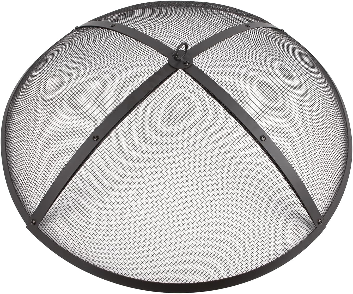 40Inch Round Fire Pit Spark Screen Cover for Outdoor Use