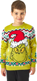 The Grinch Kids Christmas Jumper - Festive Fun!