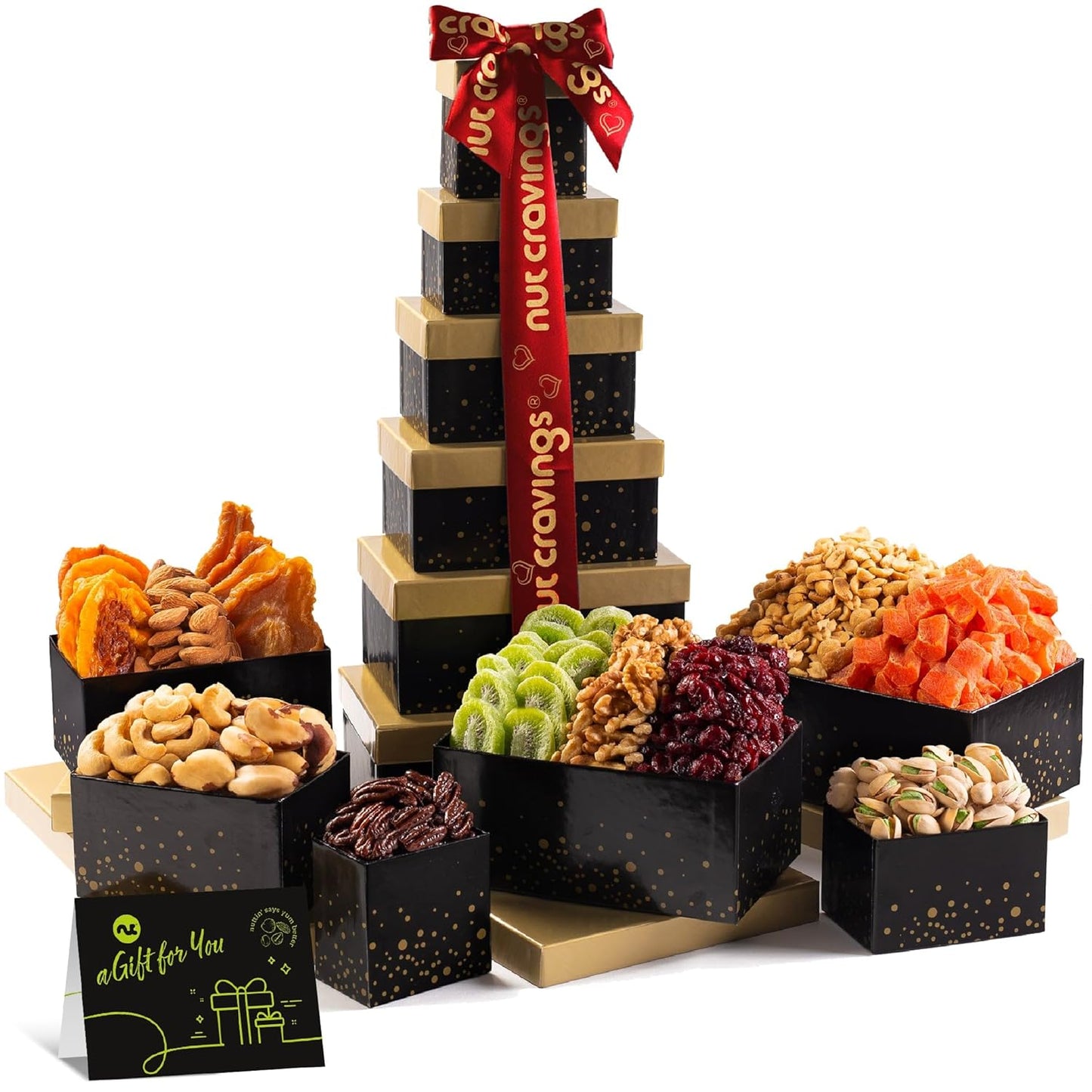 Diwali Sweets Hamper Mixed Nuts Gift Basket - 12 Assortments