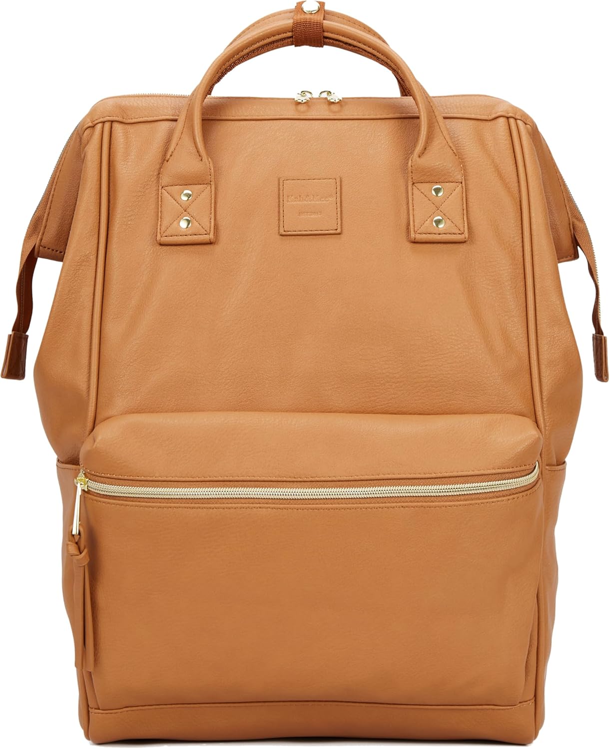 Kah&Kee Leather Backpack for Work, School, and Travel Needs