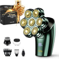 Head Shavers for Bald Men - 7D Arc Magnetic Electric Razor in Green