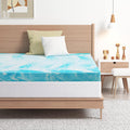 EGO Topper 4 Inch Twin Memory Foam Mattress Topper - Cooler, Softer