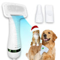 2-in-1 Pet Hair Dryer with Brush - Quiet Grooming & Styling