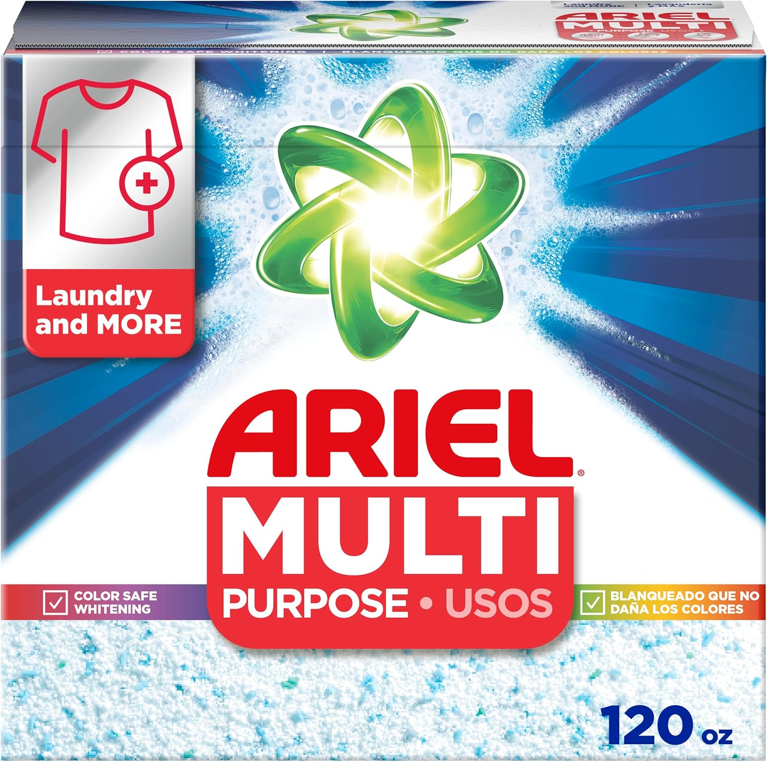 Powerful Ariel Laundry Detergent Powder - 95 Loads