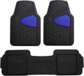 FH Group Car Floor Mats Universal Fit Heavy-Duty Rubber - Climaproof