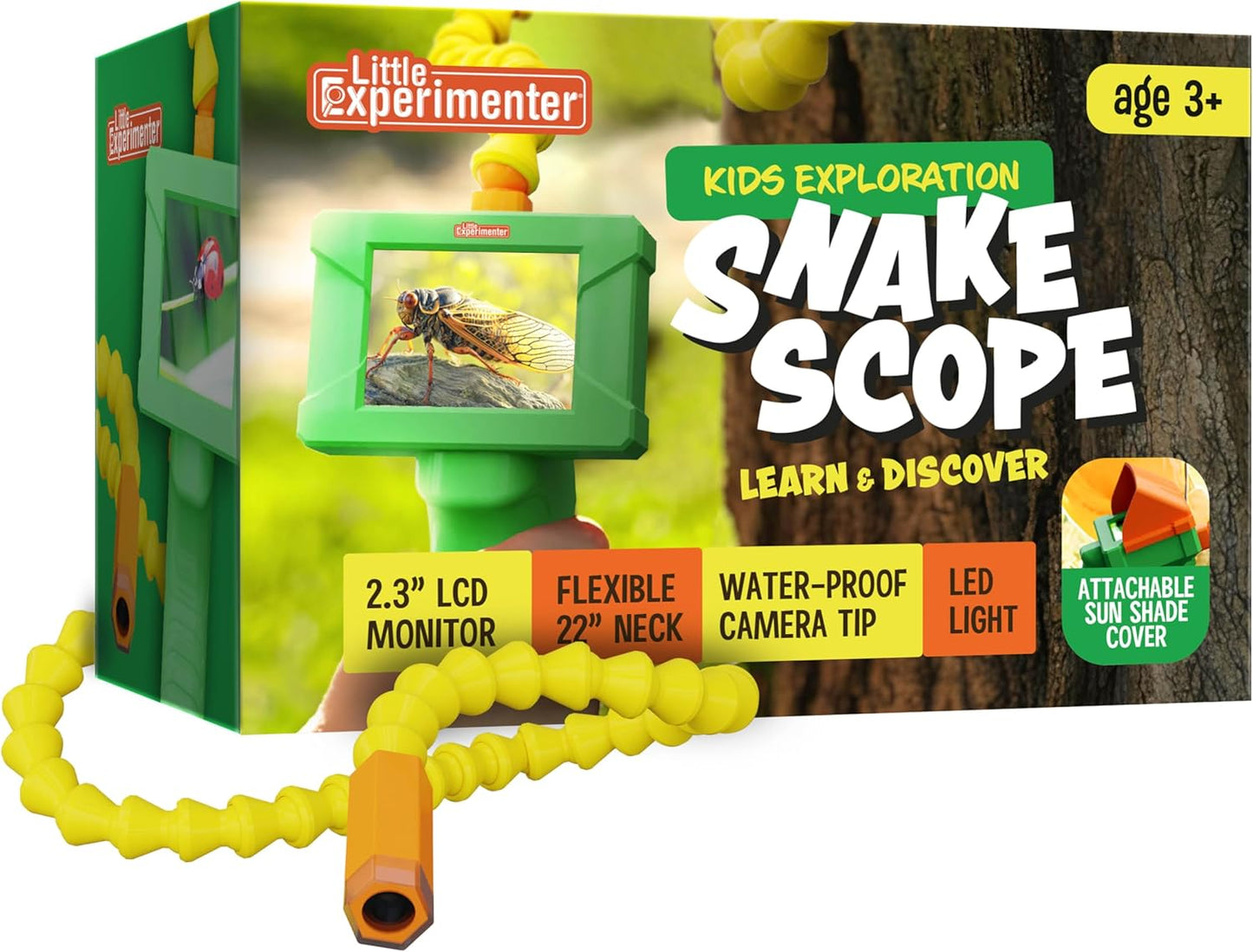 Lighted Borescope Camera: STEM Toy for Kids