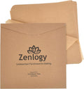 12x12 Parchment Paper Squares (200 Sheets) - Unbleached High Heat