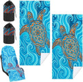 Car Seat Towel Covers 2 Pack - Non Slip Workout & Pet Seat Protection