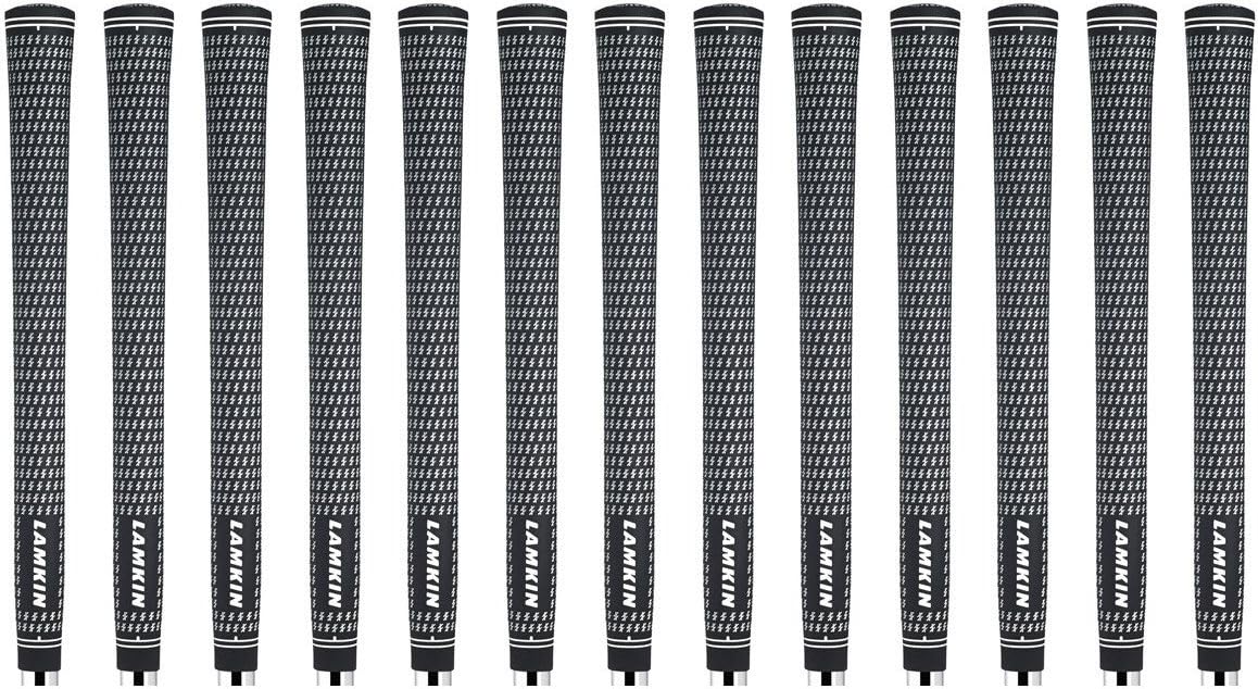 Lamkin Crossline Midsize 13pc Golf Grip Bundle (+1/16) - Enhanced Performance