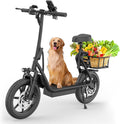 VOLPAM Electric Scooter with 500W Motor and 27-Mile Range