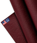 Marine Vinyl Fabric Upholstery Faux Leather - 5 Yard Roll (Burgundy)