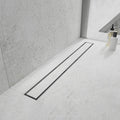 Linear Shower Drain 28 in with Tile Insert - Rust Resistant Drain