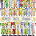 182 Pack Hand Cream Set - Mini Travel Lotions for Dry Hands