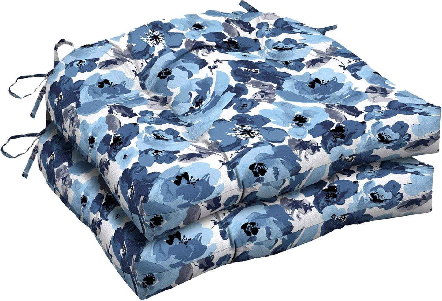 Arden Indoor/Outdoor Rocking Chair Cushion Set, 20 x 18, Blue
