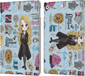 Harry Potter Luna Pattern Deathly Hallows Leather iPad 10.2 Case