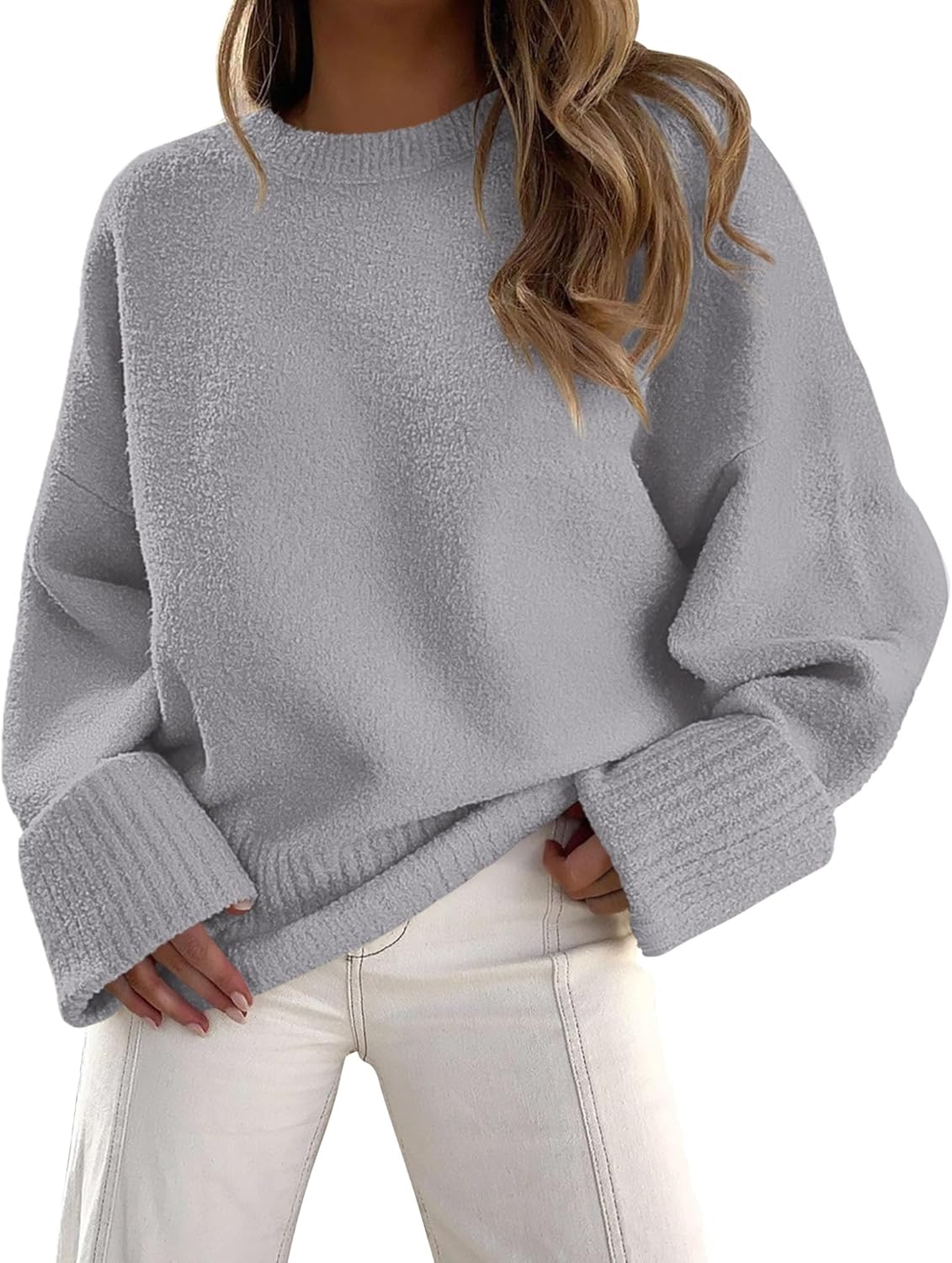 PRETTYGARDEN Women's Fall Oversized Sweaters for Cozy Style
