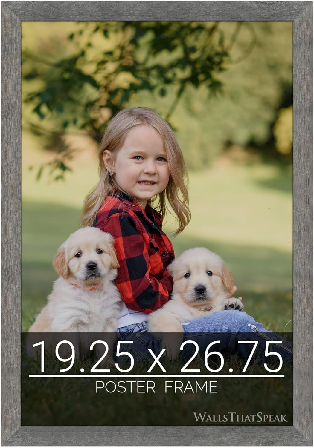 American Barn Picture Frame for Puzzles and Artwork Display