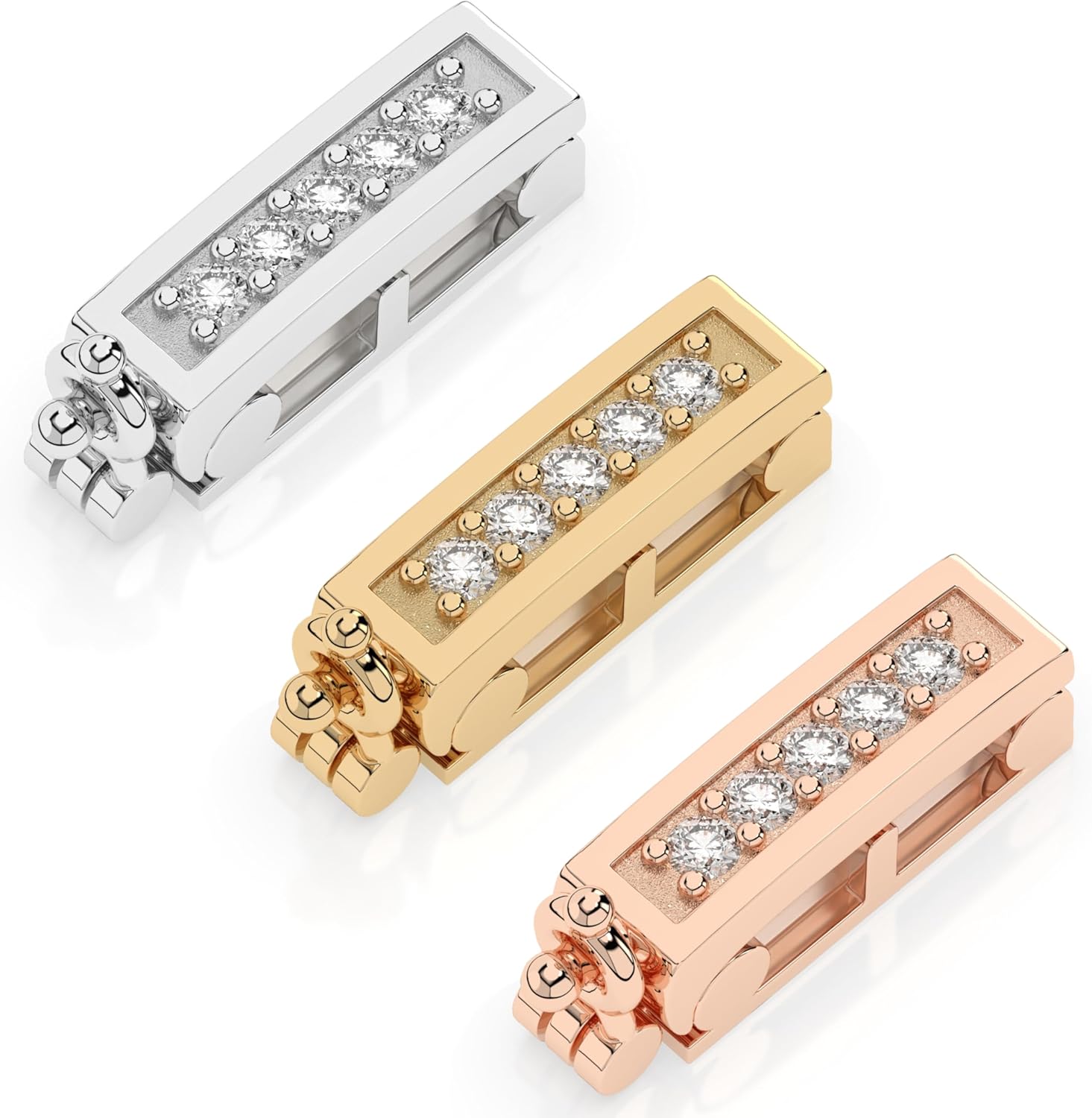Necklace Shortener 3pc Large Set for Easy Layering and Adjusting