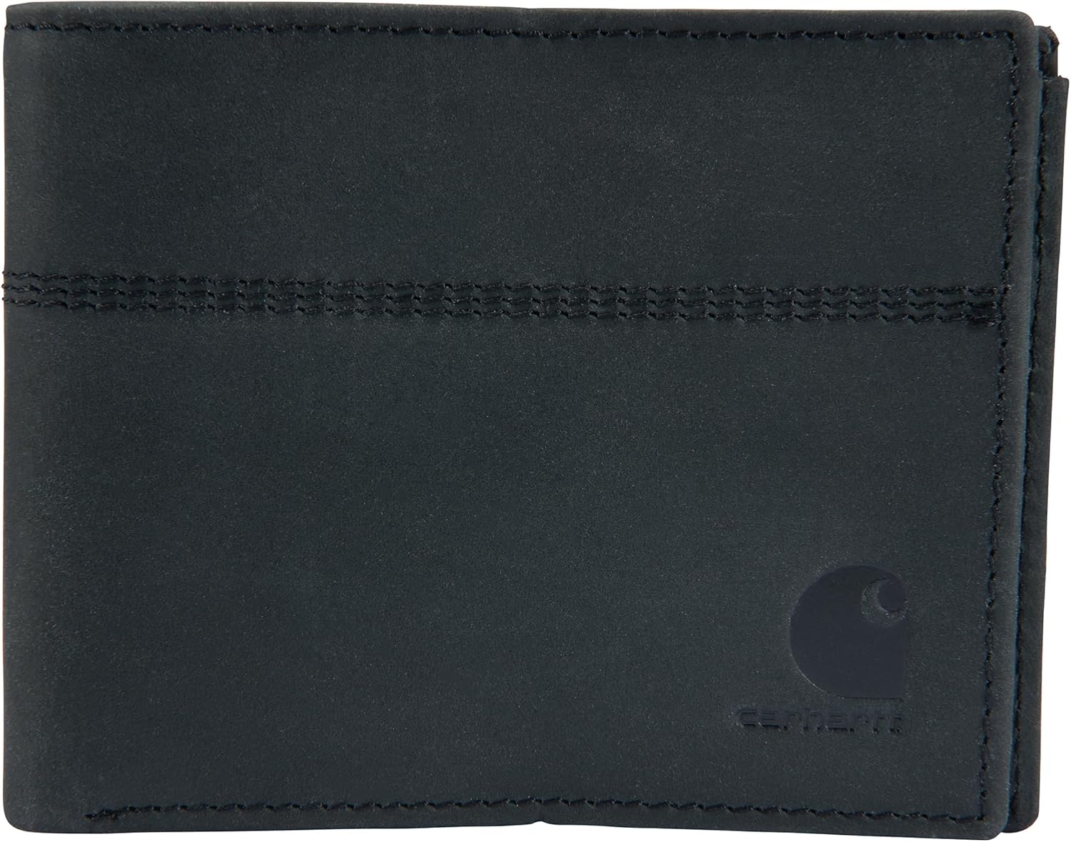Carhartt Men's Casual Saddle Leather Wallets for Everyday Use